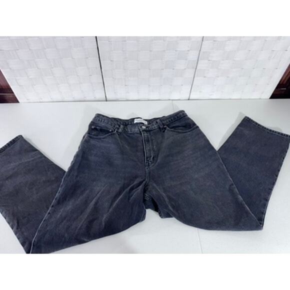 Abercrombie & Fitch Denim - "Abercrombie & Fitch" Womens Jeans, The mom Straight High Rise,Curve Love,SZ 14